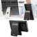 Samsung Galaxy S25+ 5G Suteni H16 Litchi Texture Leather Detachable Wallet Back Phone Case - Black