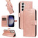 Samsung Galaxy S25+ 5G Swallowtail Butterfly Embossed Leather Phone Case - Rose Gold Samsung Galaxy S25+ 5G Swallowtail Butterfly Embossed Leather Phone Case - Rose Gold