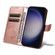 Samsung Galaxy S25+ 5G Swallowtail Butterfly Embossed Leather Phone Case - Rose Gold Samsung Galaxy S25+ 5G Swallowtail Butterfly Embossed Leather Phone Case - Rose Gold