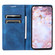 Samsung Galaxy S25+ 5G Totem Embossed Magnetic Leather Phone Case - Blue