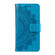 Samsung Galaxy S25+ 5G Totem Flower Embossed Leather Phone Case - Blue