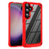 Samsung Galaxy S25+ 5G TPU + PC Lens Protection Phone Case - Red