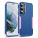 Samsung Galaxy S25+ 5G TPU + PC Shockproof Protective Phone Case - Royal Blue + Pink