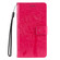 Samsung Galaxy S25+ 5G Tree & Cat Embossed Pattern Flip Leather Phone Case - Rose Red Samsung Galaxy S25+ 5G Tree & Cat Embossed Pattern Flip Leather Phone Case - Rose Red