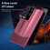 Samsung Galaxy S25+ 5G Vegetarian Leather Series Skin Feel Full Coverage Phone Case - Purple