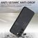 Samsung Galaxy S25+ 5G Vintage Leather PC Back Cover Phone Case - Black