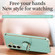 Samsung Galaxy S25+ 5G XINLI Straight 6D Plating Gold Edge TPU Shockproof Case with Ring Holder - Celestial Blue
