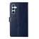 Samsung Galaxy S25+ 5G Y-shaped Pattern Flip Leather Phone Case - Blue