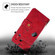 Samsung Galaxy S25+ 5G Zipper Bag Leather Phone Case - Red