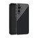 Samsung Galaxy S25 5G ABEEL C Carbon Fiber Series 6D Micro Relief MagSafe Phone Case - Black Grey