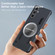 Samsung Galaxy S25 5G All-inclusive Lens Frameless Graphene Cooling Phone Case - Orange