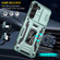 Samsung Galaxy S25 5G Armor PC Hybrid TPU Camera Shield Phone Case - Alpine Green