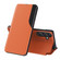 Samsung Galaxy S25 5G Attraction Flip Holder Leather Phone Case - Orange