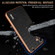 Samsung Galaxy S25 5G AZNS Electroplated Frame Crocodile Texture Full Coverage Phone Case - Blue