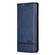 Samsung Galaxy S25 5G AZNS Magnetic Calf Texture Flip Leather Phone Case - Dark Blue