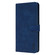 Samsung Galaxy S25 5G AZNS Skin Feel Calf Texture Flip Leather Phone Case - Blue