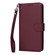 Samsung Galaxy S25 5G BETOPNICE BN-005 2 in 1 Detachable Imitate Genuine Leather Phone Case - Wine Red
