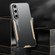 Samsung Galaxy S25 5G Blade Series TPU Hybrid Metal Phone Case - Blue