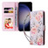 Samsung Galaxy S25 5G Bronzing Painting RFID Leather Phone Case - Pastoral Rose