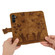 Samsung Galaxy S25 5G Butterfly Cat Embossing Flip Leather Phone Case - Brown Samsung Galaxy S25 5G Butterfly Cat Embossing Flip Leather Phone Case - Brown