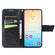 Samsung Galaxy S25 5G Butterfly Love Flower Embossed Leather Phone Case - Black