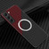 Samsung Galaxy S25 5G Carbon Fiber Texture MagSafe Magnetic Phone Case - Black Red
