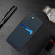 Samsung Galaxy S25 5G Card Slot Design Shockproof TPU Phone Case - Dark Blue