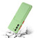 Samsung Galaxy S25 5G Card Slot Design Shockproof TPU Phone Case - Matcha Green