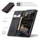 Samsung Galaxy S25 5G CaseMe 013 Multifunctional Horizontal Flip Leather Phone Case - Black Samsung Galaxy S25 5G CaseMe 013 Multifunctional Horizontal Flip Leather Phone Case - Black