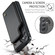Samsung Galaxy S25 5G CaseMe C22 Card Slots Holder RFID Anti-theft Phone Case - Black