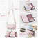 Samsung Galaxy S25 5G CaseMe C36 Card Slots Zipper Wallet RFID Anti-theft Leather Phone Case - Pink