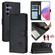 Samsung Galaxy S25 5G Cat Rat Embossed RFID Leather Phone Case with Lanyard - Black Samsung Galaxy S25 5G Cat Rat Embossed RFID Leather Phone Case with Lanyard - Black