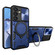 Samsung Galaxy S25 5G CD Texture Sliding Camshield Magnetic Holder Phone Case - Blue Samsung Galaxy S25 5G CD Texture Sliding Camshield Magnetic Holder Phone Case - Blue