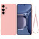 Samsung Galaxy S25 5G Color Liquid Silicone Phone Case - Pink