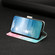 Samsung Galaxy S25 5G Colored Drawing Marble Pattern Leather Phone Case - Pink Green Marble
