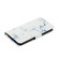 Samsung Galaxy S25 5G Colored Drawing Marble Pattern Leather Phone Case - White Marble