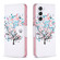 Samsung Galaxy S25 5G Colored Drawing Pattern Leather Phone Case - Tree