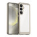 Samsung Galaxy S25 5G Colorful Series Acrylic Hybrid TPU Phone Case - Transparent Grey