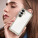 Samsung Galaxy S25 5G Colorful Series Acrylic Hybrid TPU Phone Case - Transparent Grey
