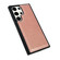 Samsung Galaxy S25 5G Cowhide Texture Back Cover Phone Case - Rose Gold