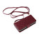 Samsung Galaxy S25 5G Crossbody Rhombic Zipper Tower Buckle Leather Phone Case with Lanyard - Wine Red