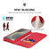 Samsung Galaxy S25 5G DUX DUCIS Hivo Series Cowhide + PU + TPU Flip Phone Case - Red Samsung Galaxy S25 5G DUX DUCIS Hivo Series Cowhide + PU + TPU Flip Phone Case - Red