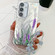 Samsung Galaxy S25 5G Electroplating Flowers Plants Texture Wristband TPU Phone Case - Lavender FL3