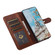 Samsung Galaxy S25 5G Embossed Happy Cat Pattern Flip Leather Phone Case - Brown