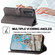 Samsung Galaxy S25 5G Embossed Happy Cat Pattern Flip Leather Phone Case - Grey