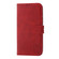 Samsung Galaxy S25 5G Embossed Happy Cat Pattern Flip Leather Phone Case - Red