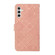 Samsung Galaxy S25 5G Ethnic Style Embossed Pattern Leather Phone Case - Pink