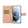 Samsung Galaxy S25 5G Ethnic Style Embossed Pattern Leather Phone Case - Pink