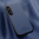Samsung Galaxy S25 5G HUIYI Leather Magnetic Phone Case - Blue