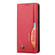 Samsung Galaxy S25 5G Knead Skin Texture Flip Leather Phone Case - Red